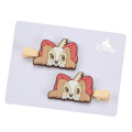 Japan Disney Store Hair Clip Set of 2 - Lady - 1