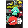 Japan Splatoon3 Hair Clip Set of 2 - Squid Green × Octopus Red - 1