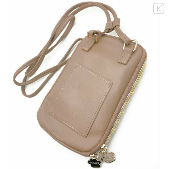 Japan Mofusand Gadget Pocket Sacoche Bag with Shoulder Strap - Cat / Shark - 2