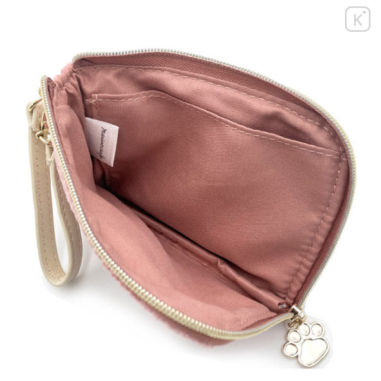 Japan Mofusand Accessory Pouch with Reel - Cat : Rabbit - 2