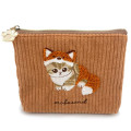 Japan Mofusand Mini Pouch & Tissue Case - Cat / Fox - 1