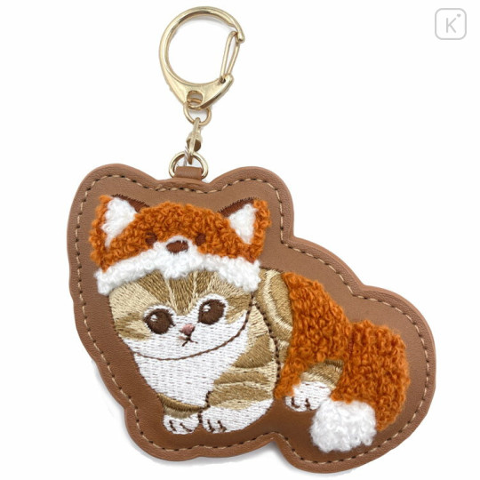 Japan Mofusand Embroidery Keychain - Cat / Fox - 1