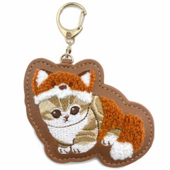 Japan Mofusand Embroidery Keychain - Cat / Fox