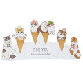 Japan Mofusand 3D Greeting Card - Cat / Ice Cream / Have A Happy Day - 2