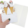 Japan Mofusand 3D Greeting Card - Cat / Ice Cream / Have A Happy Day - 3