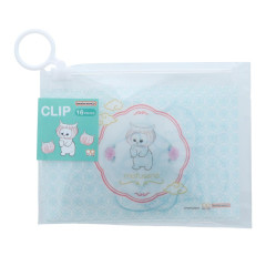 Japan Mofusand Paper Clip & Case - Cat / Dim Sum