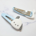 Japan Sanrio Hair Clip Set of 2 - Pochacco / Smile - 2