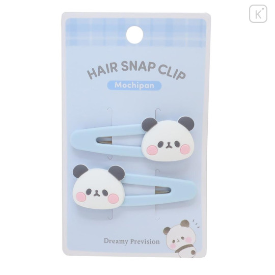 Japan Mochimochi Panda Hair Clip Set of 2 - 1