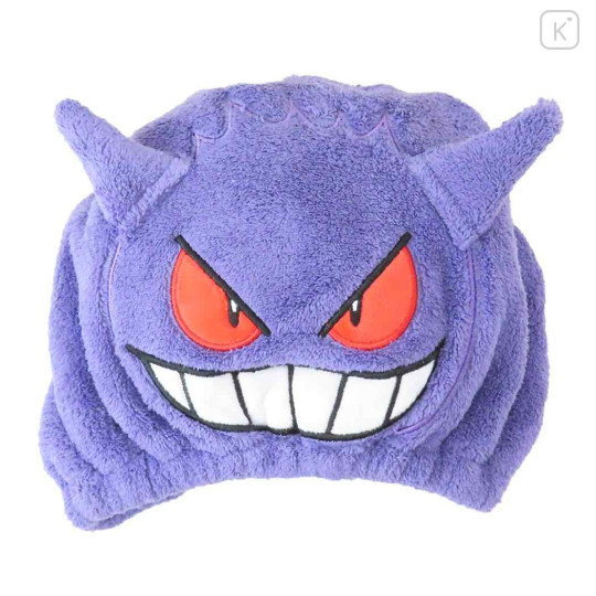 Japan Pokemon Quick Dry Towel Hair Cap - Gengar - 1