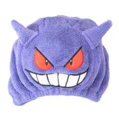 Japan Pokemon Quick Dry Towel Hair Cap - Gengar