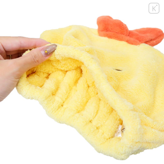 Japan San-X Quick Dry Towel Hair Cap - Sumikko Gurashi / Ebifurai no Shippo Fried Shrimp Tail - 3