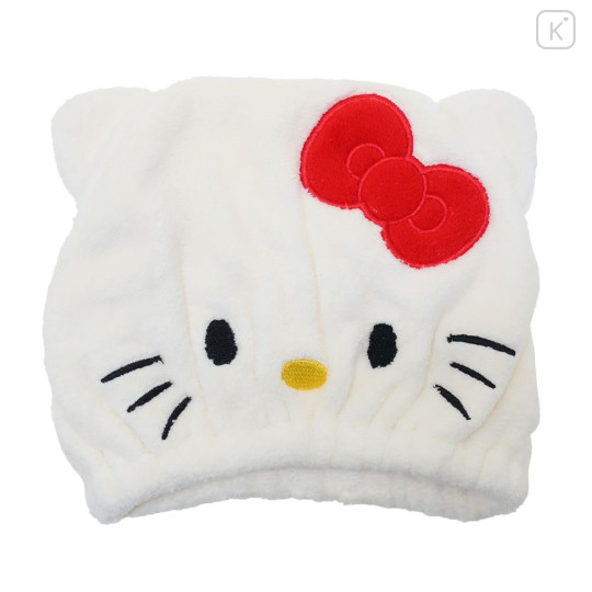Japan Sanrio Quick Dry Towel Hair Cap - Hello Kitty - 1