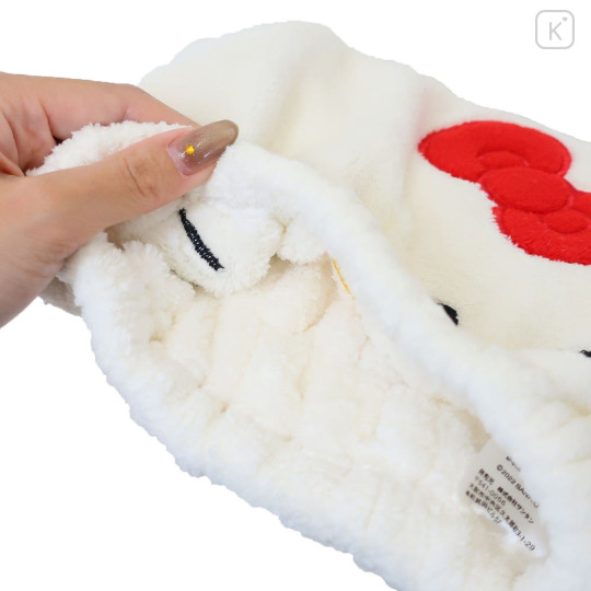Japan Sanrio Quick Dry Towel Hair Cap - Hello Kitty - 3