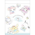 Japan Sanrio Mini Notepad - Characters / Toddler Baby / Day - 1