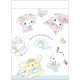 Japan Sanrio Mini Notepad - Characters / Toddler Baby / Day