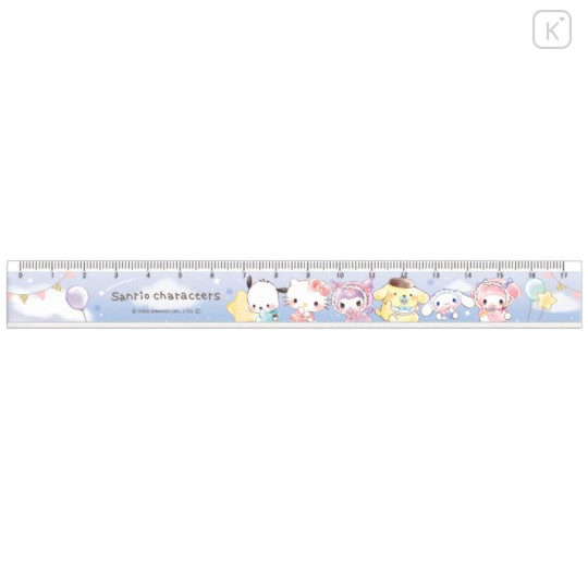 Japan Sanrio 17cm Ruler - Characters / Toddler Baby - 1