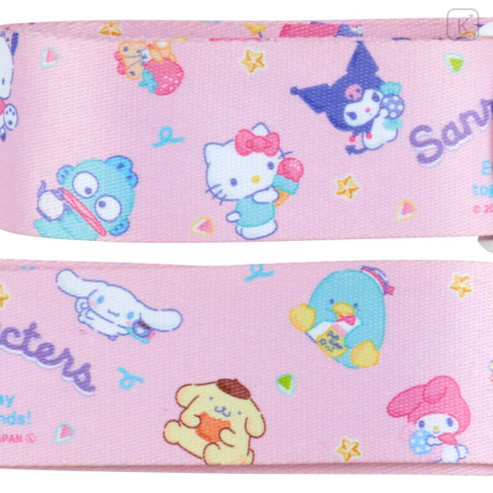 Japan Sanrio Suitcase Belt - Pink - 2