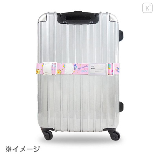 Japan Sanrio Suitcase Belt - Pink - 4