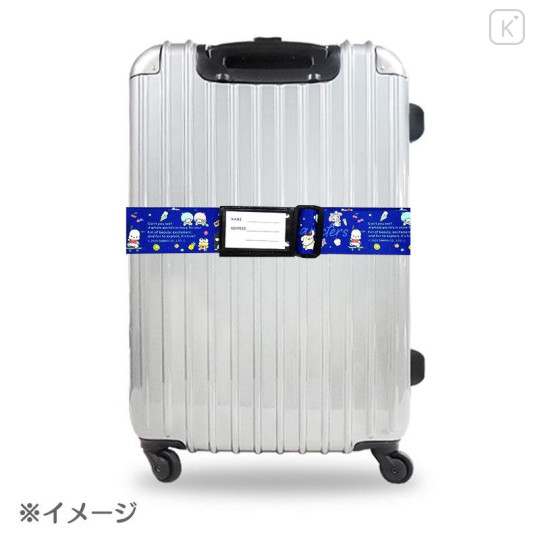 Japan Sanrio Suitcase Belt - Blue - 4