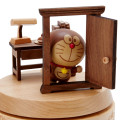 Japan Sanrio Original Wooden Music Box - Doraemon / Anywhere Door - 3