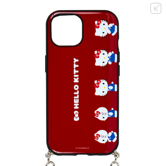 Japan Sanrio IIIIfit Loop iPhone Case - Hello Kitty / iPhone15 & iPhone14 & iPhone13 - 3