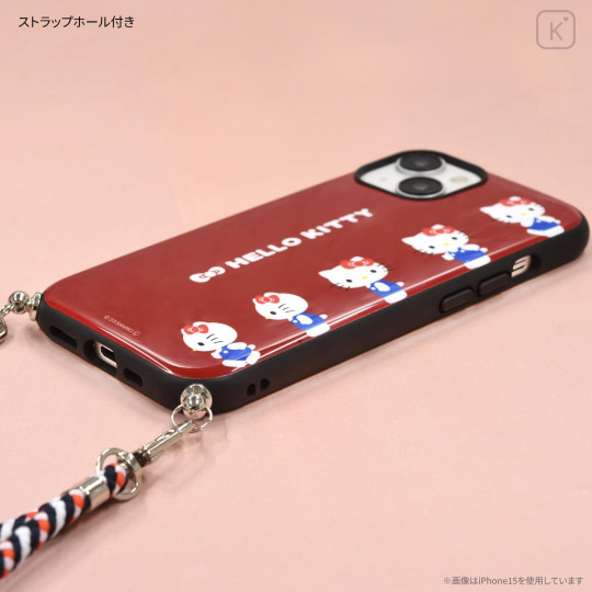 Japan Sanrio IIIIfit Loop iPhone Case - Hello Kitty / iPhone15Pro - 5