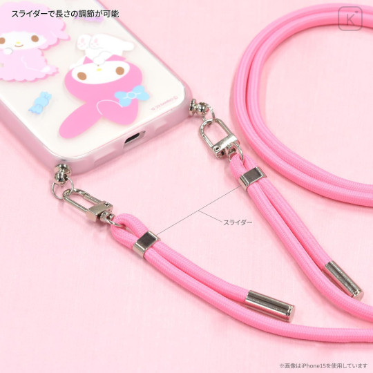 Japan Sanrio IIIIfit Loop iPhone Case - My Melody / iPhone15Pro - 4