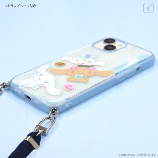Japan Sanrio IIIIfit Loop iPhone Case - Cinnamoroll / iPhone15Pro - 5