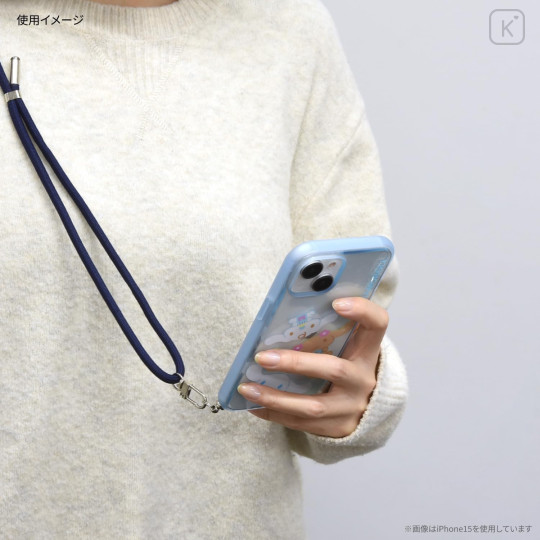Japan Sanrio IIIIfit Loop iPhone Case - Cinnamoroll / iPhone15Pro - 7