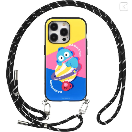 Japan Sanrio IIIIfit Loop iPhone Case - Hangyodon / iPhone15Pro - 1