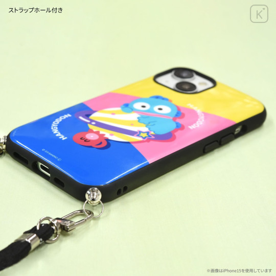 Japan Sanrio IIIIfit Loop iPhone Case - Hangyodon / iPhone15Pro - 5