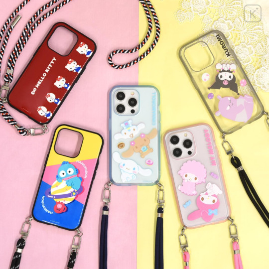 Japan Sanrio IIIIfit Loop iPhone Case - Hangyodon / iPhone15Pro - 7