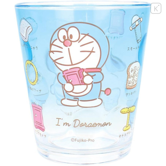 Japan Doraemon Acrylic Tumbler Clear Airy - Secret Gadgets - 2