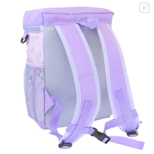Japan Sanrio Kids Backpack Rucksack - Kuromi / Light Purple - 2