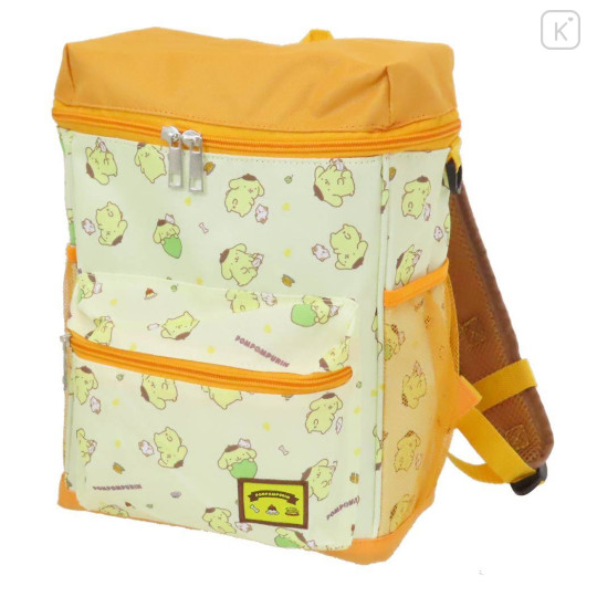 Japan Sanrio Kids Backpack Rucksack - Pompompurin / Light Yellow - 1