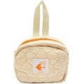 Japan Chiikawa Pouch with Handle - Rabbit / Light Orange - 1