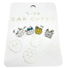 Japan Chiikawa Ear Cuffs - Set of 4