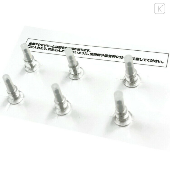 Japan San-X Earrings - Sumikko Gurashi : Shirokuma & Tokage - 3