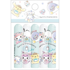 Japan Sanrio Pencil Cap Set of 5 pcs - Characters / Toddler Baby / Day