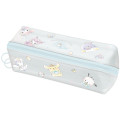 Japan Sanrio Twin Zipper Pen Case - Characters / Toddler Baby / Day - 1