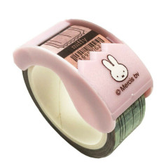 Japan Miffy Rib bon Bon Washi Masking Tape & Cutter - Ticket