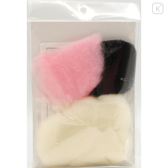 Japan Chiikawa Hamanaka Aclaine Needle Felting Kit - Chiikawa - 5