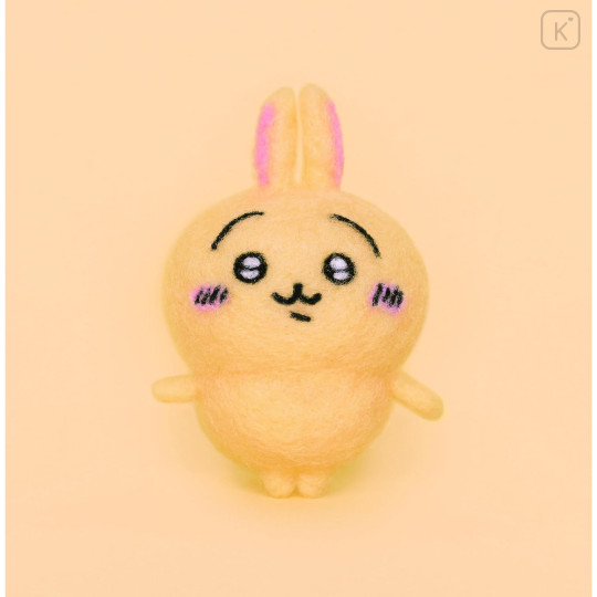Japan Chiikawa Hamanaka Aclaine Needle Felting Kit - Usagi - 2