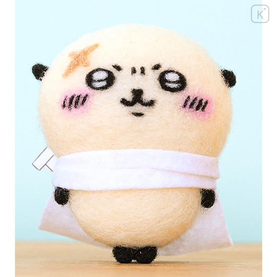 Japan Chiikawa Hamanaka Aclaine Needle Felting Kit - Rakko - 2