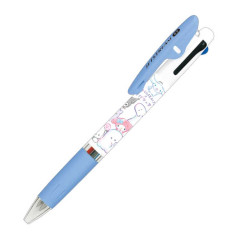 Japan Sanrio × Obakenu Jetstream 3 Color Multi Ballpoint Pen - Characters : White