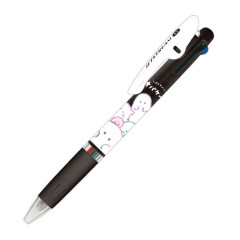 Japan Obakenu Jetstream 3 Color Multi Ballpoint Pen - Ghost : Black