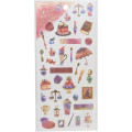 Japan Kamio Sticker - Magic World Decoration & Dessert / Gold Foil - 3