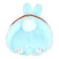 Japan Mofusand Mini Fluffy Plush Toy - Cat / Blue Rabbit - 3