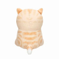Japan Mofusand Monitor Plush Toy - Brown Cat : Hug Shark - 4