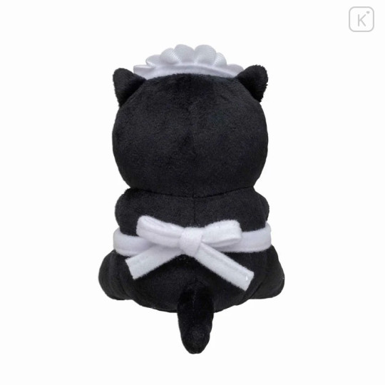 Japan Mofusand Monitor Plush Toy - Black Cat : Take A Break Coffee - 4